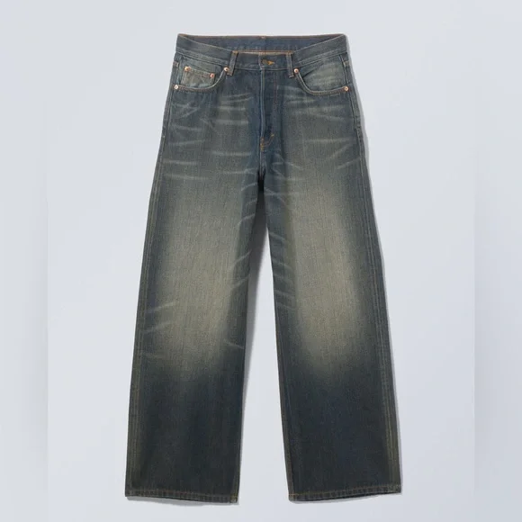 希少　weekday Astro Baggy Jeans marsh blue 希少 weekday Astro Baggy Jeans marsh blue